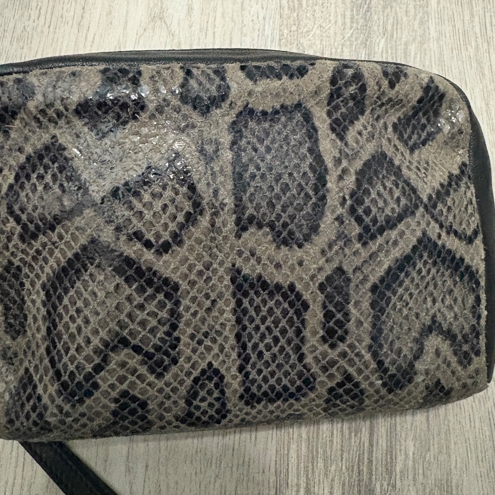 Cole Haan Python Zipped Wristlet - Picture 10 of 16